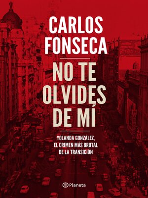 cover image of No te olvides de mí